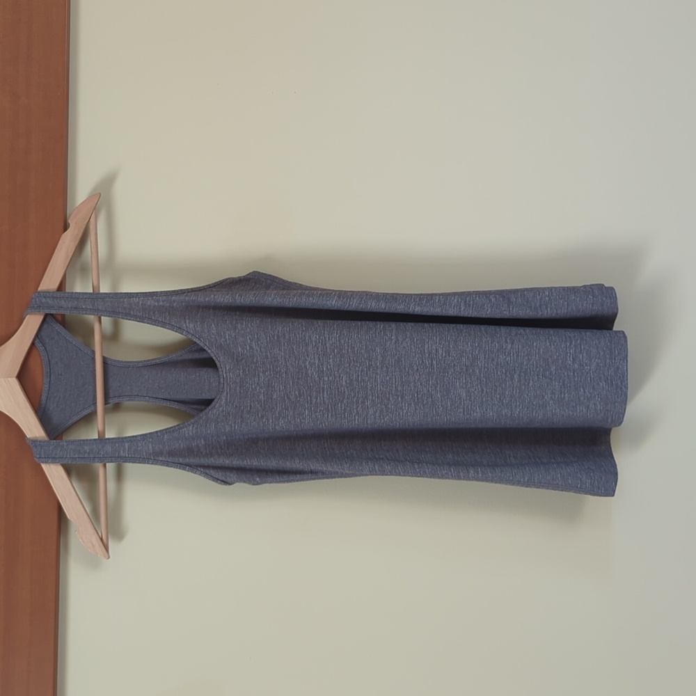 Lululemon Racer Back Tank Top Light Grey